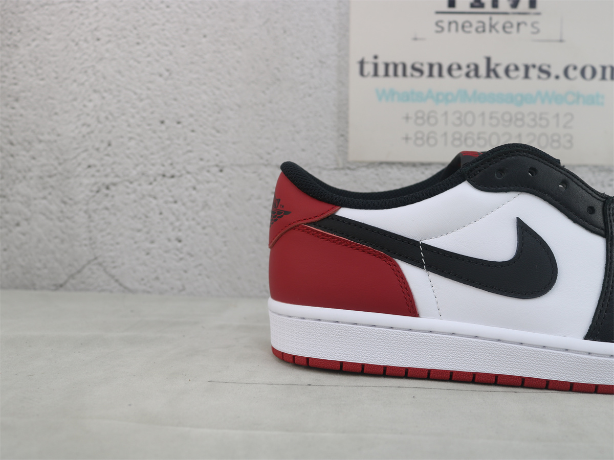 LJR Batch Air Jordan 1 Retro Low OG Black Toe CZ0790-106